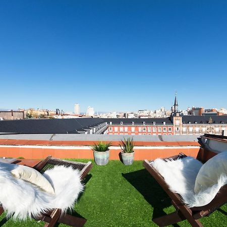 Historic Penthouse Plaza Mayor In Мадрид Экстерьер фото