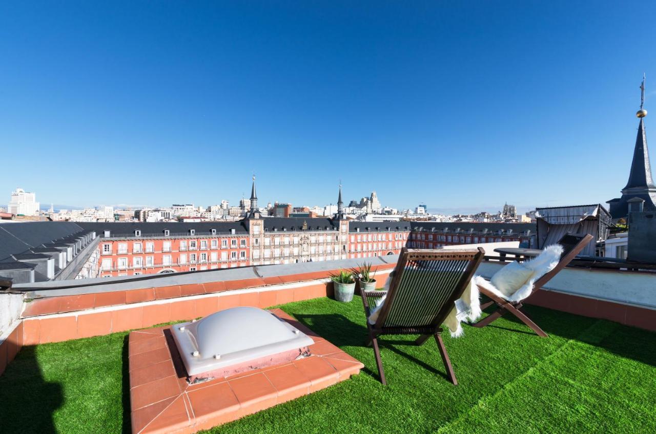 Historic Penthouse Plaza Mayor In Мадрид Экстерьер фото