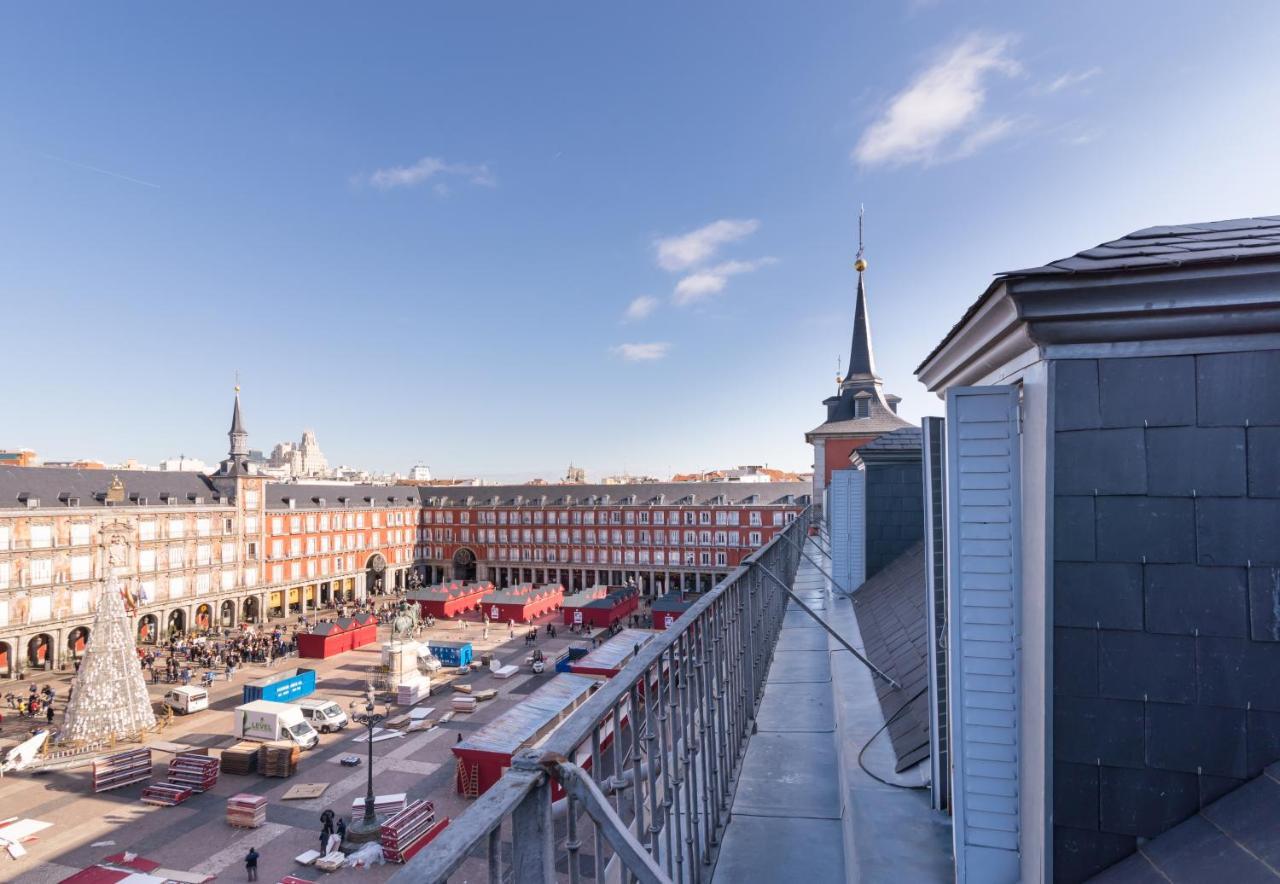 Historic Penthouse Plaza Mayor In Мадрид Экстерьер фото