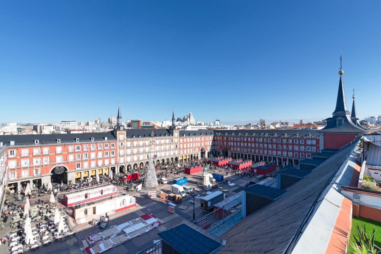 Historic Penthouse Plaza Mayor In Мадрид Экстерьер фото